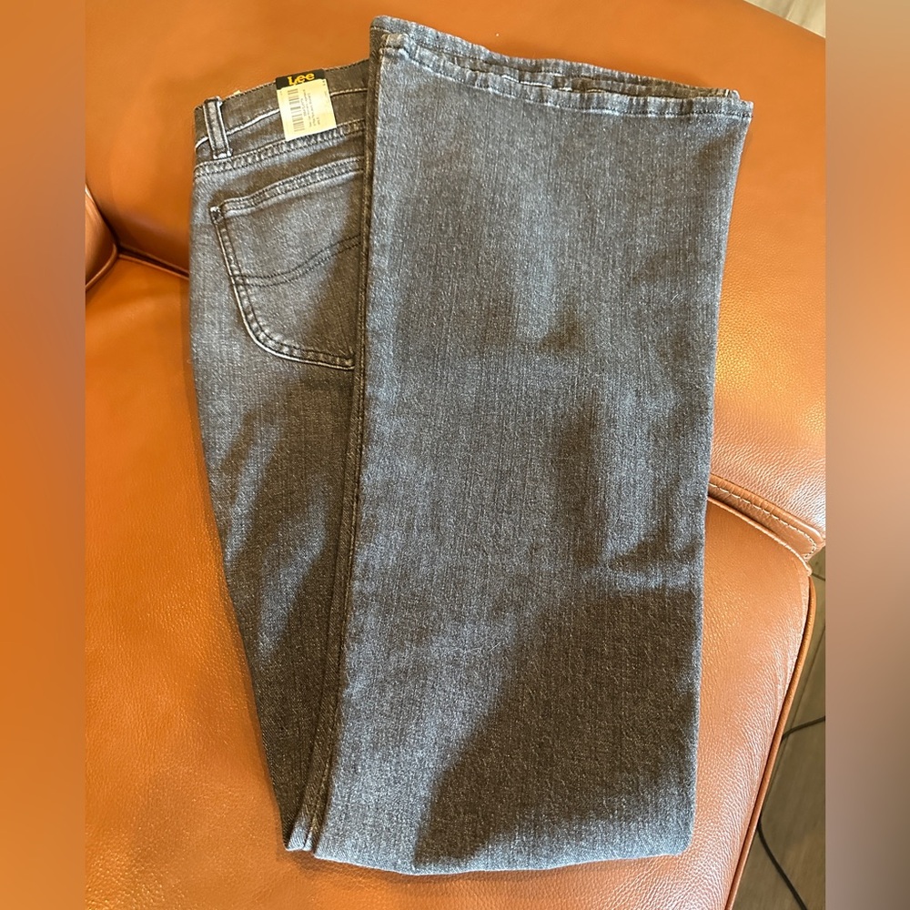 Lee Women's Light Black Flare Jeans